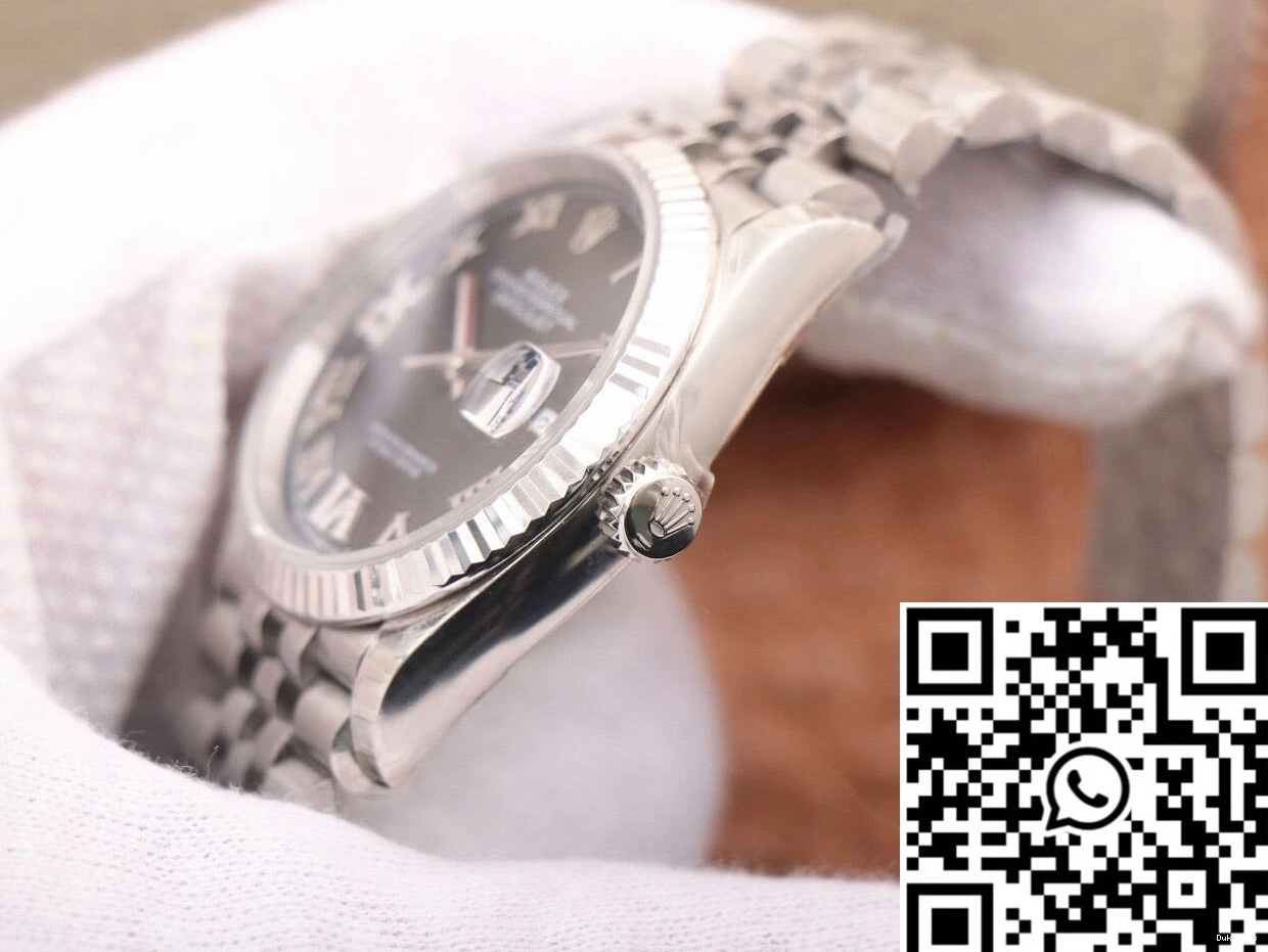 Rolex Diamond-set Datejust EW M126233 Factory Black Dial 0501